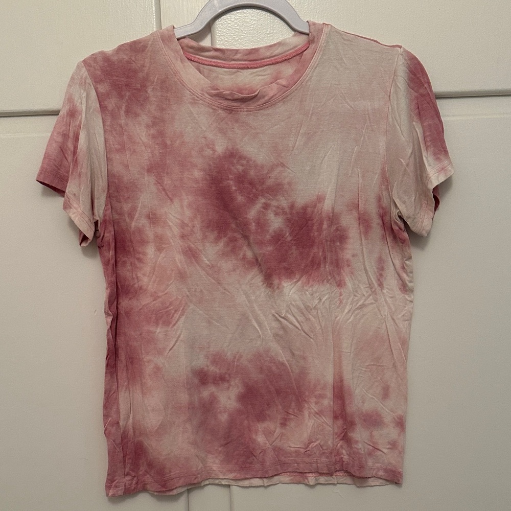 EUC Strut This Pink Tie Dye Short Sleeve Tshirt
